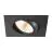 SLV New Tria 68 Faretti Aluminium Nero Piazza 8.3W 705lm 38D - 927 Bianco Molto Caldo | Ritaglio 68mm - Miglior Resa Cromatica - Dimmerabile 